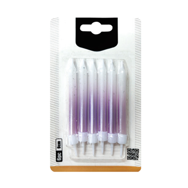 Four-color transparent gradient candles