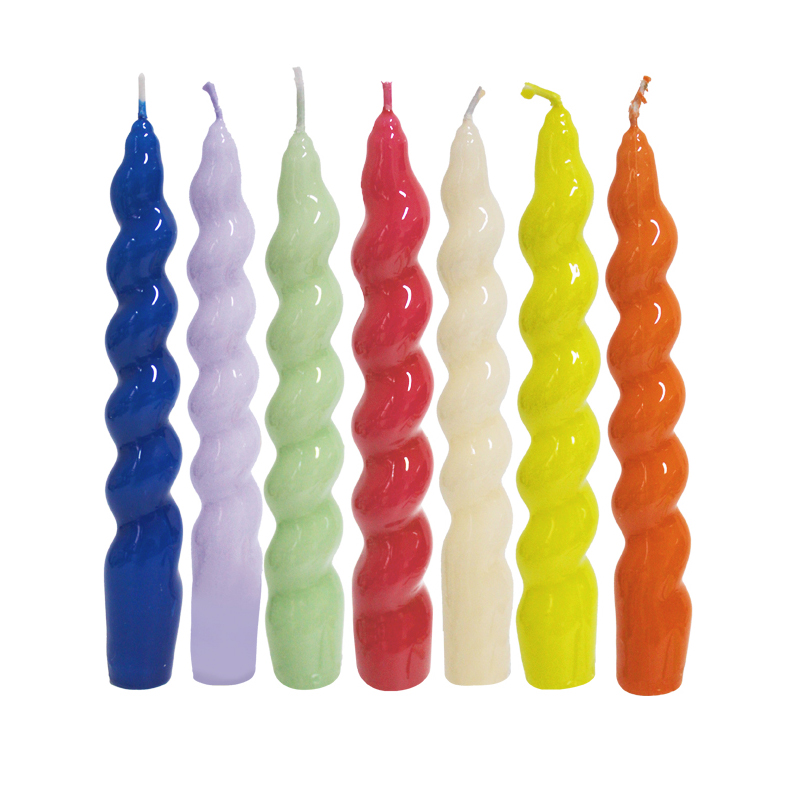 Colored thread rod wax