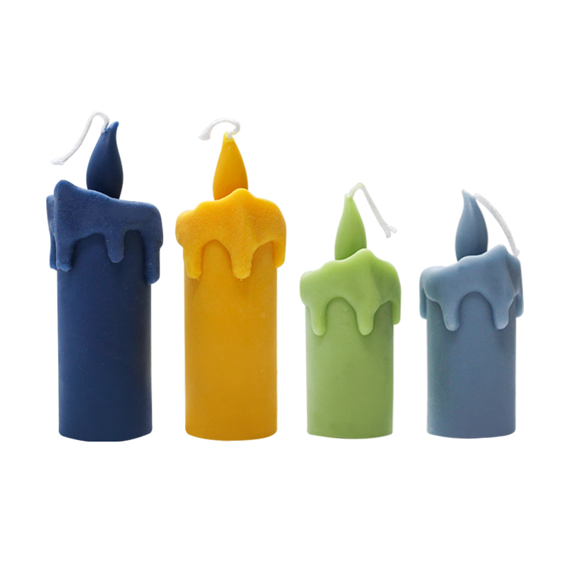 Colorful celebration candles