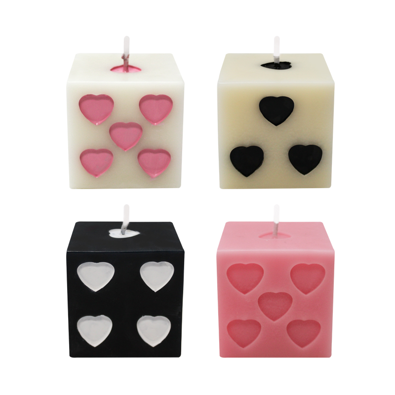 Dice candles