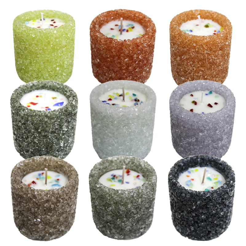 Crushed Crystal Candle